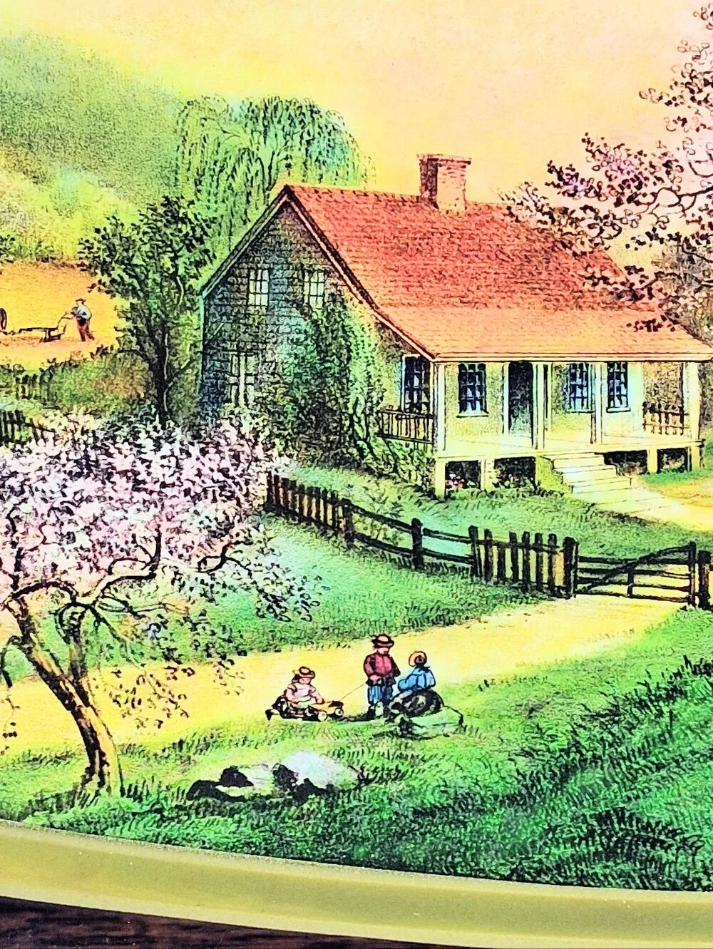 Currier & Ives Vintage Cottagecore 